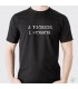 unonou camiseta a trossos i mossos unisex negra