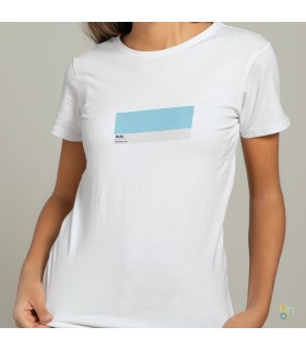 unonou samarreta blau mediterrani entallada