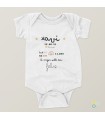 Body de bebé - "Natalici" - Personalitzable