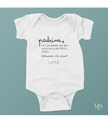 unonou body padrina màniga curta