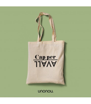unonou tote bag Cap per avall