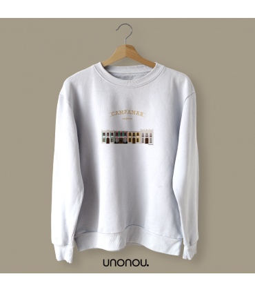 unonou dessuadora campanar blanca