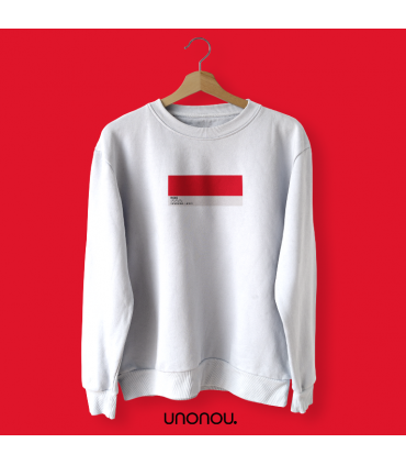 unonou dessuadora els colors de la mediterrània roig blanca