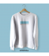 unonou sudadera los colores del mediterráneo blau blanca