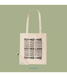 unonou bolsa de compra plegable Tot per l'aire