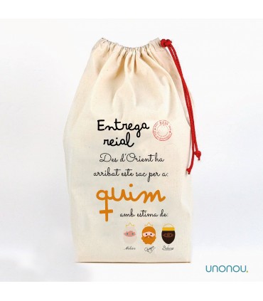 unonou sac regals reis mags personalitzable