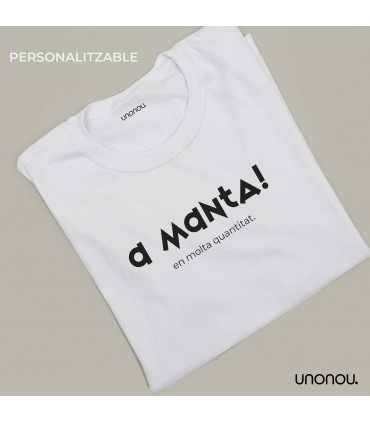 unonou camiseta personalizable