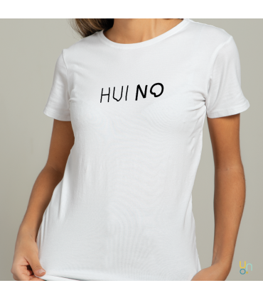 unonou samarreta blanca hui no entallada