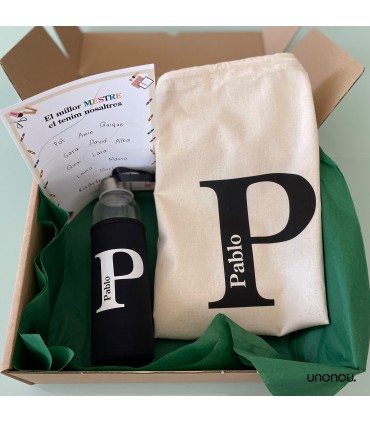 pack nº1 mestre mestra unonou personalitzable