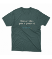 Camiseta personalizable para grupos