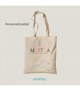 unonou tote bag mestra mestre personalitzable