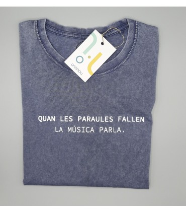 Samarreta - "Quan les paraules fallen, la música parla"
