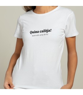 unonou camiseta quina calitja entallada