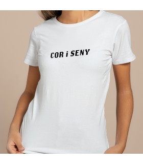 unonou camiseta cor i seny entallada