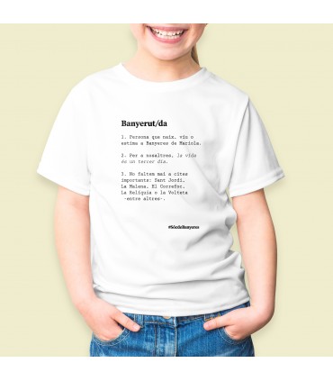 Samarreta Infantil - "Banyerut/da"