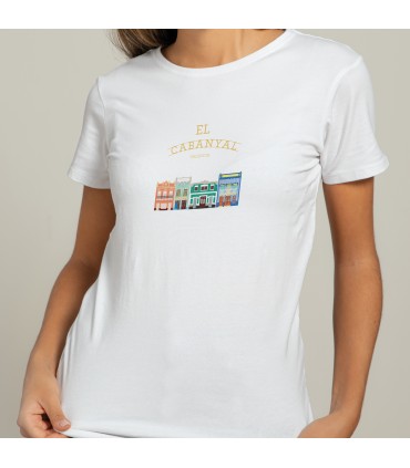 unonou camiseta el cabanyal entallada