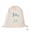 Mochila de cuerdas - "Jo, ja"