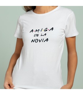 unonou samarreta amiga de la novia entallada