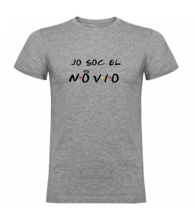unonou camiseta jo soc el novio unisex