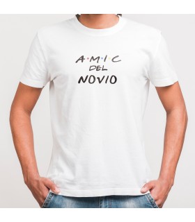 unonou samarreta amic del novio unisex
